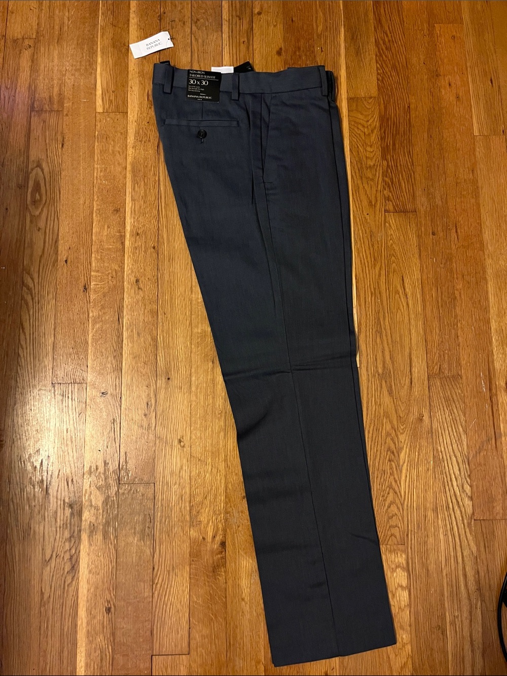 Banana Republic Men's Dress Pants - Navy